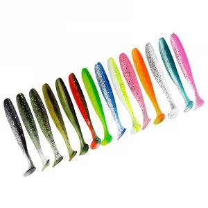 Silicone T-Tail Lures